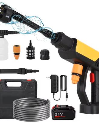 idropulitrice portatile Set con 1 batteria 