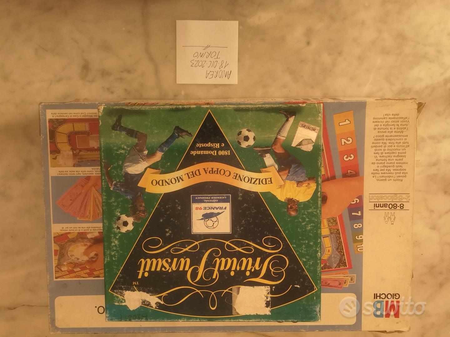 Trivial Pursuit Calcio Mondo '98 - gioco da tavolo - Tutto per i bambini In  vendita a Torino