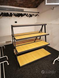 Espositore Scaffale stile industrial