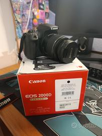 Canon EOS 2000D + KIT + MEMORIA 16GB