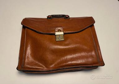 Borsa in pelle da lavoro Conte Max