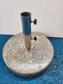 Base in marmo per ombrellone da giardino