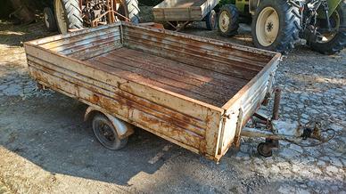 Carrello appendice con sponde