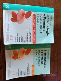 libri alfa test tolc-b, tolc- f, tolc- c