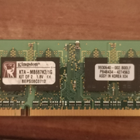 Ram Kingston 1 GB DDR2 PC2 5300 667Mhz SoDimm 200