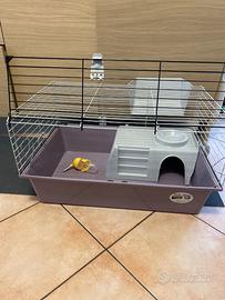 Gabbia per porcellini d’india/cavie con accessori