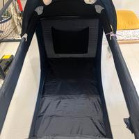 Lettino da campeggio CAM con cappottina e giochi