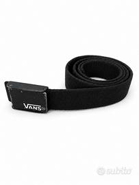 Cintura Vans Nera Originale Web Belt Regolabile