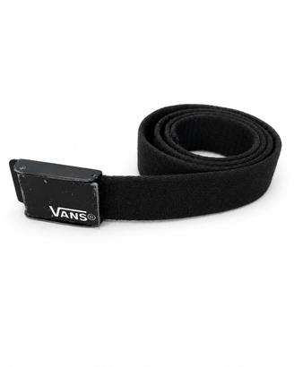Cintura Vans Nera Originale Web Belt Regolabile