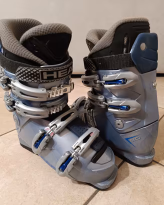 Scarponi sci Head tg. 25-25,5 azzurri