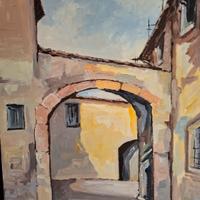 Dipinto Olio su Tela G. Brianzoli (1974) 