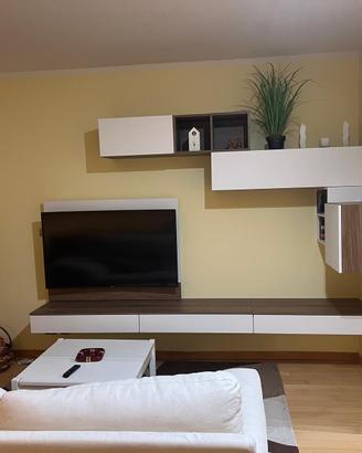 Mobile componibile + specchio e consolle