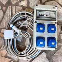 Prolunga con quadro industriale