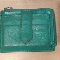 Porta carte di credito in Pelle e portamonete