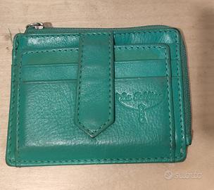 Porta carte di credito in Pelle e portamonete