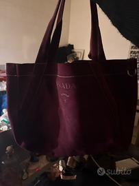 Prada - Grande borsa a spalla multicolor