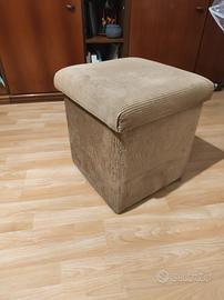 sgabello velluto
