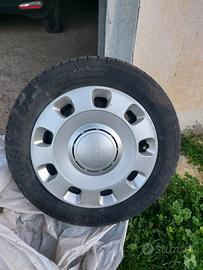 cerchio e gomme fiat 500