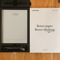 Paper tablet reMarkable 2 + marker plus + cover