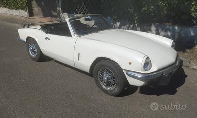 Triumph spitfire 1978 bianca