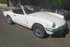 Triumph spitfire 1978 bianca