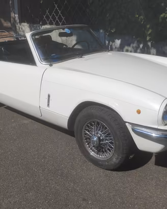 Triumph spitfire 1978 bianca