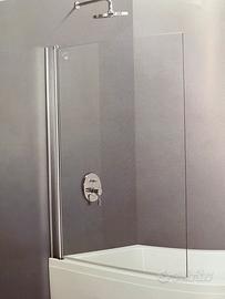 Parete vetro vasca + Vasca da bagno  pronta !