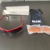 Occhiali da bici marca Slam nuovi mai utilizzati