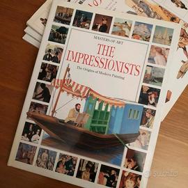 Libro arte illustrato "The Impressionists"