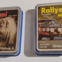 Quartetto Carte Pelikan Cani e Rallye