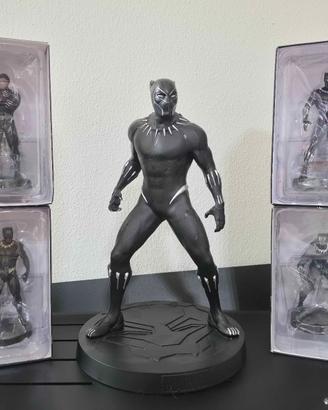 Marvel Collection Black Panther + 4 Statue + Mega