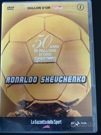 DVD 50 anni di pallone d'oro - ronaldo/shevchenko