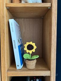 🌻 Girasole a maglia fatto a mano