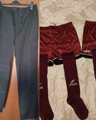 lotto pantaloni lavoro nuovi e pantaloncini XL