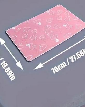 3 Tappetini x bisogni lavabile