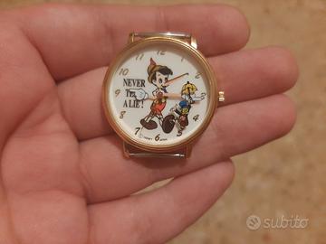 orologio vintage pinocchio disney 
