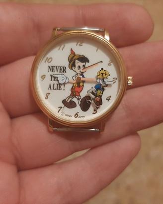 orologio vintage pinocchio disney 