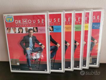 6 DVD "Dr. House - Medical Division – Stagione 3"