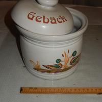 Biscottiera in ceramica