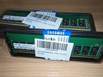 Moduli RAM DDR4 2666 MHz da 8GB Samsung
