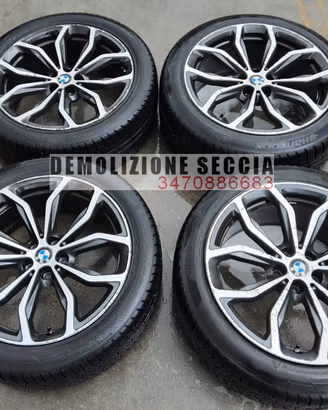 04 Cerchi e gomme BMW X3 ,X5,X6 20p bicolor - g01,