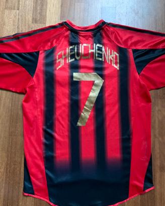 Maglia Milan Home 2004/05 Shevchenko 7 Originale