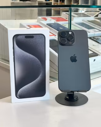 IPHONE 15 PRO MAX 256GB NERO - GARANZIA 12 MESI