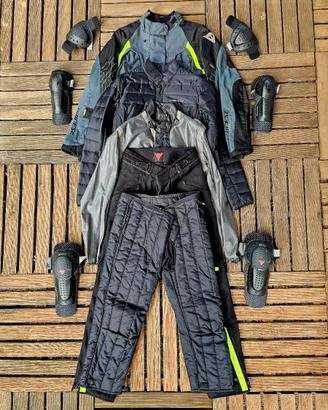 Completo MOTO DONNA GIACCA+PANTALONE DAINESE