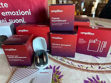 Apparecchi Amplifon Ampli-Energy R3 + accessori