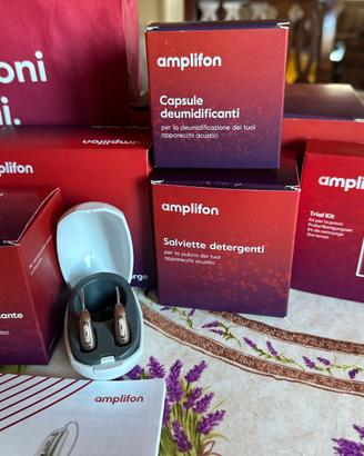 Apparecchi Amplifon Ampli-Energy R3 + accessori