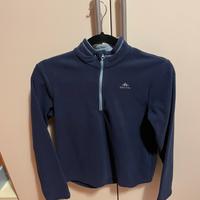 Felpa Quechua blu bambino