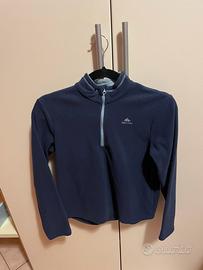 Felpa Quechua blu bambino