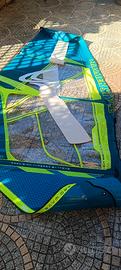 Vela wind Simmer sail  BLACK TIP 4.5 Legacy NUOVA