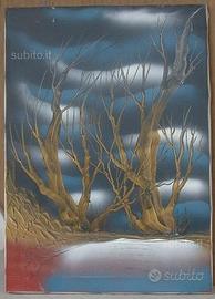 Dipinto olio su tela Franco Toti